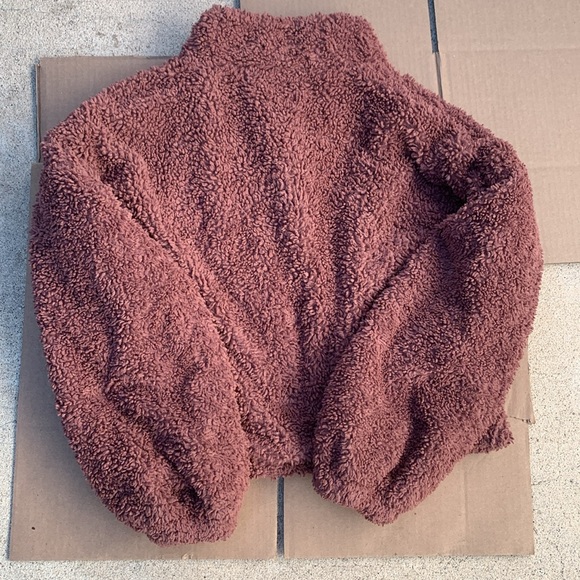 Express Women's Pink and Burgundy Jacket Small Used - Picture 6 of 10